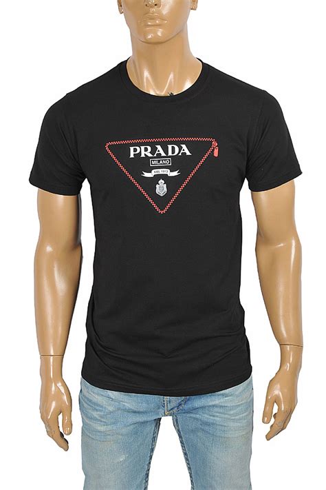 prada graphic tee|prada men's t shirts clearance.